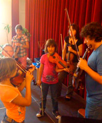 rudi berger in der musikschule enns